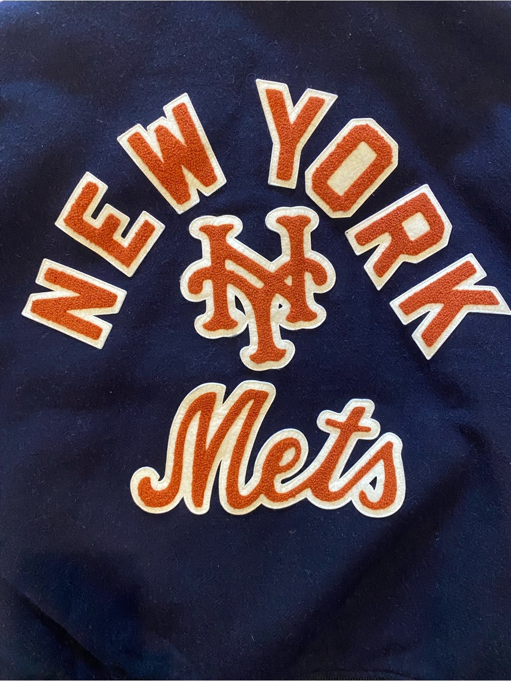 Aime Leon Dore X New York Mets Varsity Wool Jacket XL - Picture 3 of 8